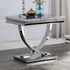 Wettingen Chrome End Table - Ornate Home