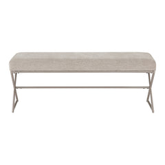 Wexley Beige Bench - Ornate Home