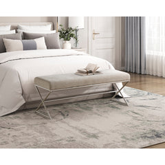 Wexley Beige Bench - Ornate Home