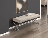 Wexley Beige Bench - Ornate Home
