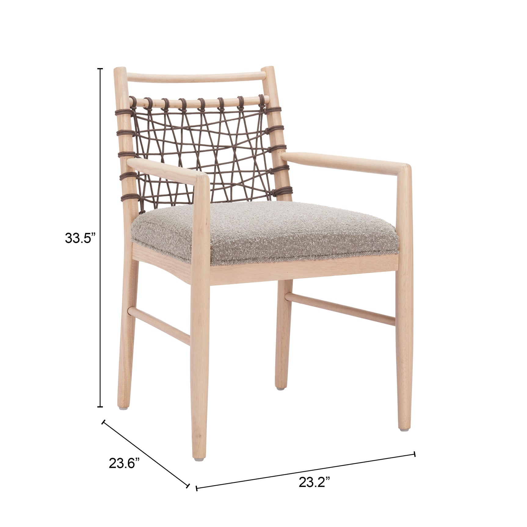Wezly Gray Dining Chair (Set of 2) - Ornate Home