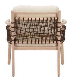Wezly Ivory Accent Chair - Ornate Home
