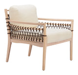 Wezly Ivory Accent Chair - Ornate Home