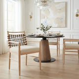 Wezly Ivory Dining Chair (Set of 2) - Ornate Home