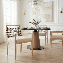 Wezly Ivory Dining Chair (Set of 2) - Ornate Home