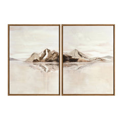 Wharton Brown/Natural Canvas - Ornate Home