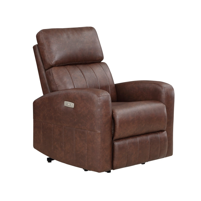 Wheaton Brown Power Lift Chair - Ornate Home