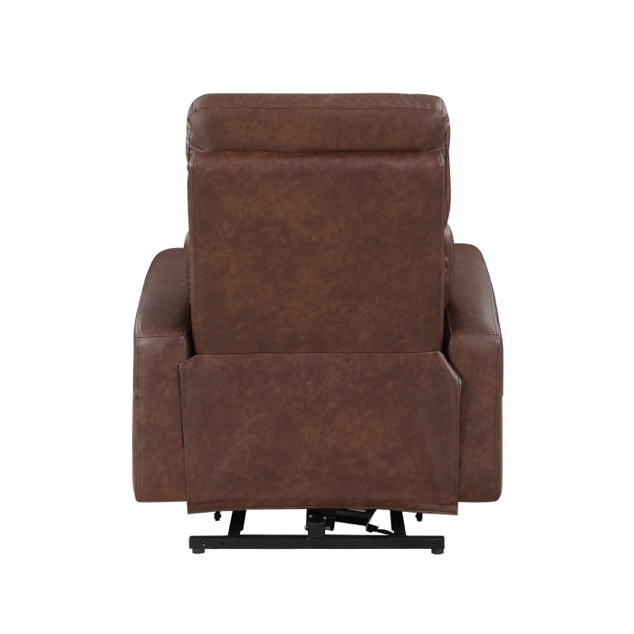 Wheaton Brown Power Lift Chair - Ornate Home