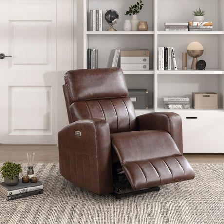 Wheaton Brown Power Lift Chair - Ornate Home