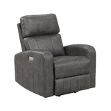 Wheaton Gray Power Lift Chair - Ornate Home