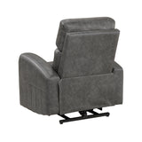 Wheaton Gray Power Lift Chair - Ornate Home