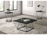 Whetstone Black 3 Pc. Table Set - Ornate Home