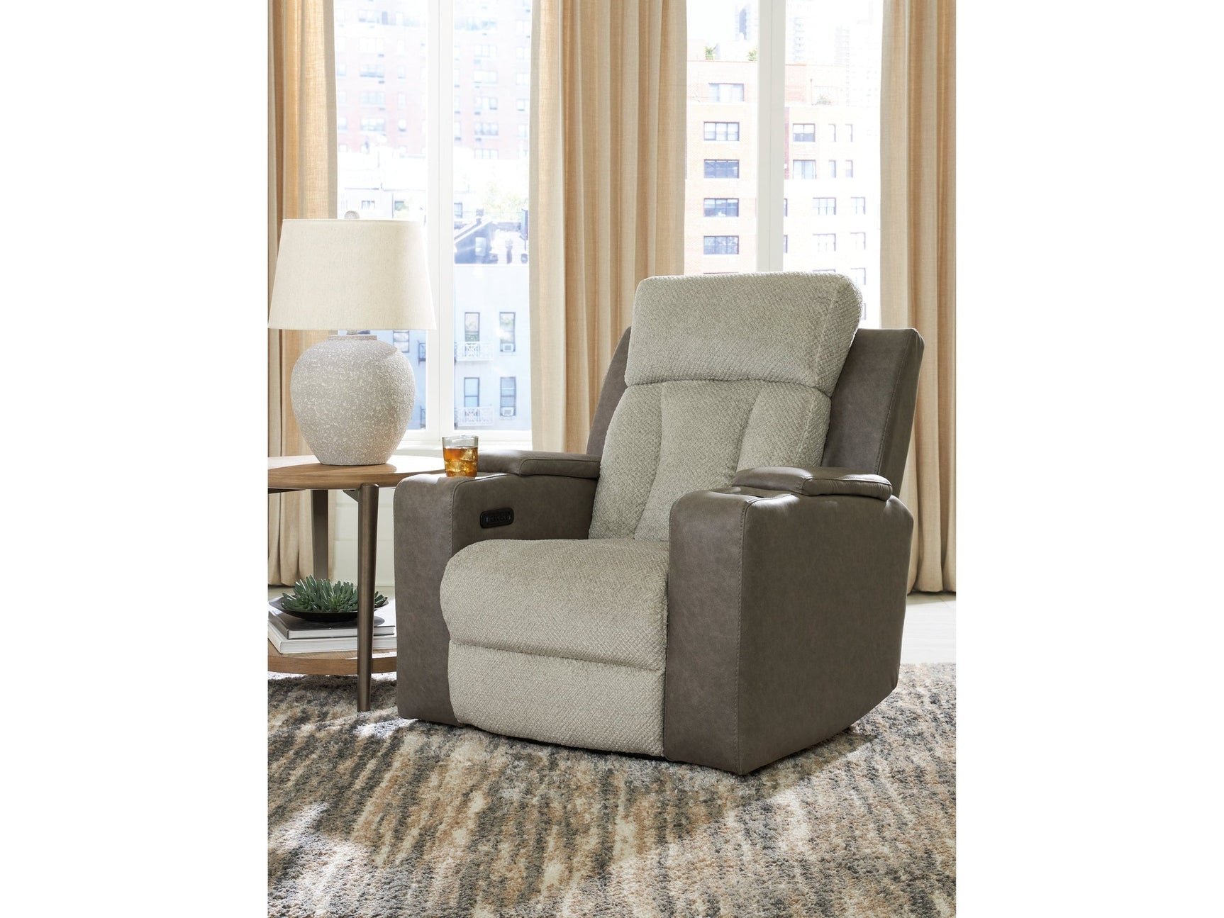 WhipLash Sisal Power Recliner (Online Special Price) - Ornate Home