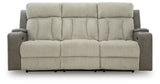 WhipLash Sisal Power Reclining Sofa - Ornate Home
