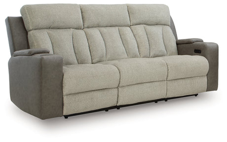 WhipLash Sisal Power Reclining Sofa and Loveseat - Ornate Home