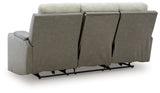WhipLash Sisal Power Reclining Sofa and Loveseat - Ornate Home
