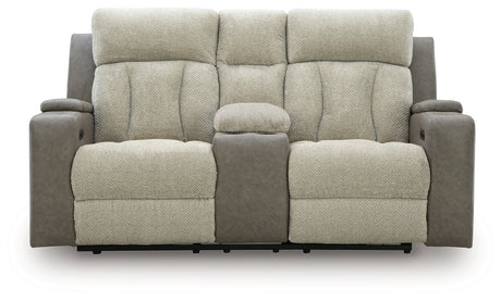 WhipLash Sisal Power Reclining Sofa and Loveseat - Ornate Home