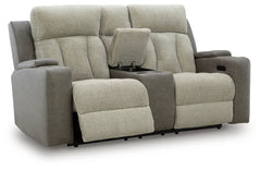 WhipLash Sisal Power Reclining Sofa and Loveseat - Ornate Home