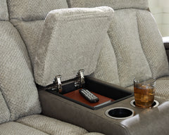 WhipLash Sisal Power Reclining Sofa and Loveseat - Ornate Home