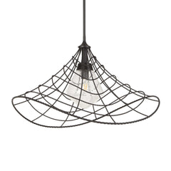 Whirlwind Bronze 1 Light Indoor-Outdoor Pendant - Ornate Home