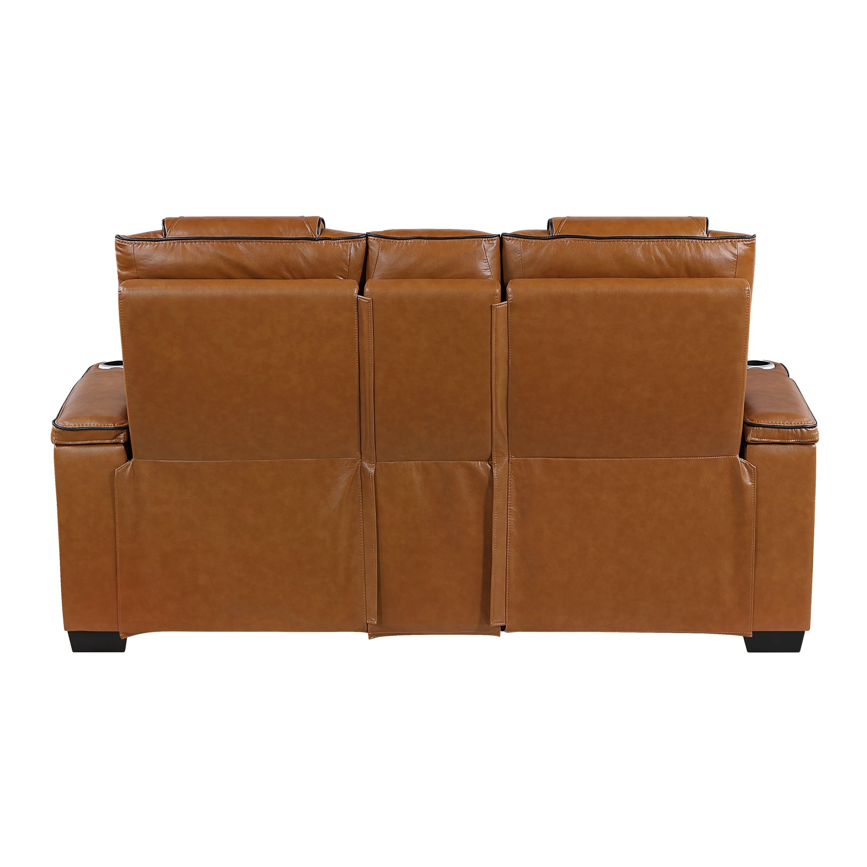 Whiselle Brown Power Double Reclining Loveseat - Ornate Home