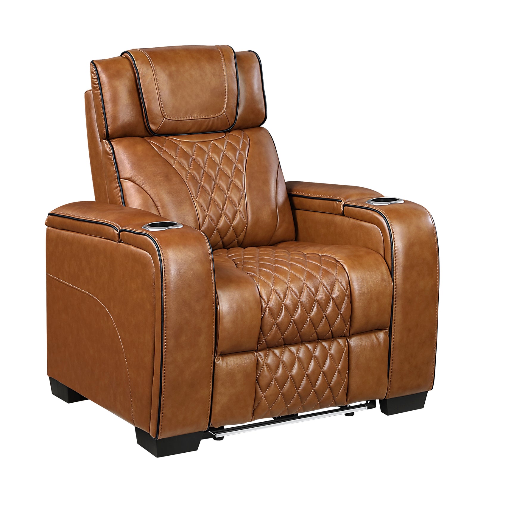 Whiselle Brown Power Reclining Chair - Ornate Home