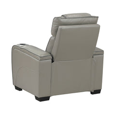 Whiselle Gray Power Reclining Chair - Ornate Home