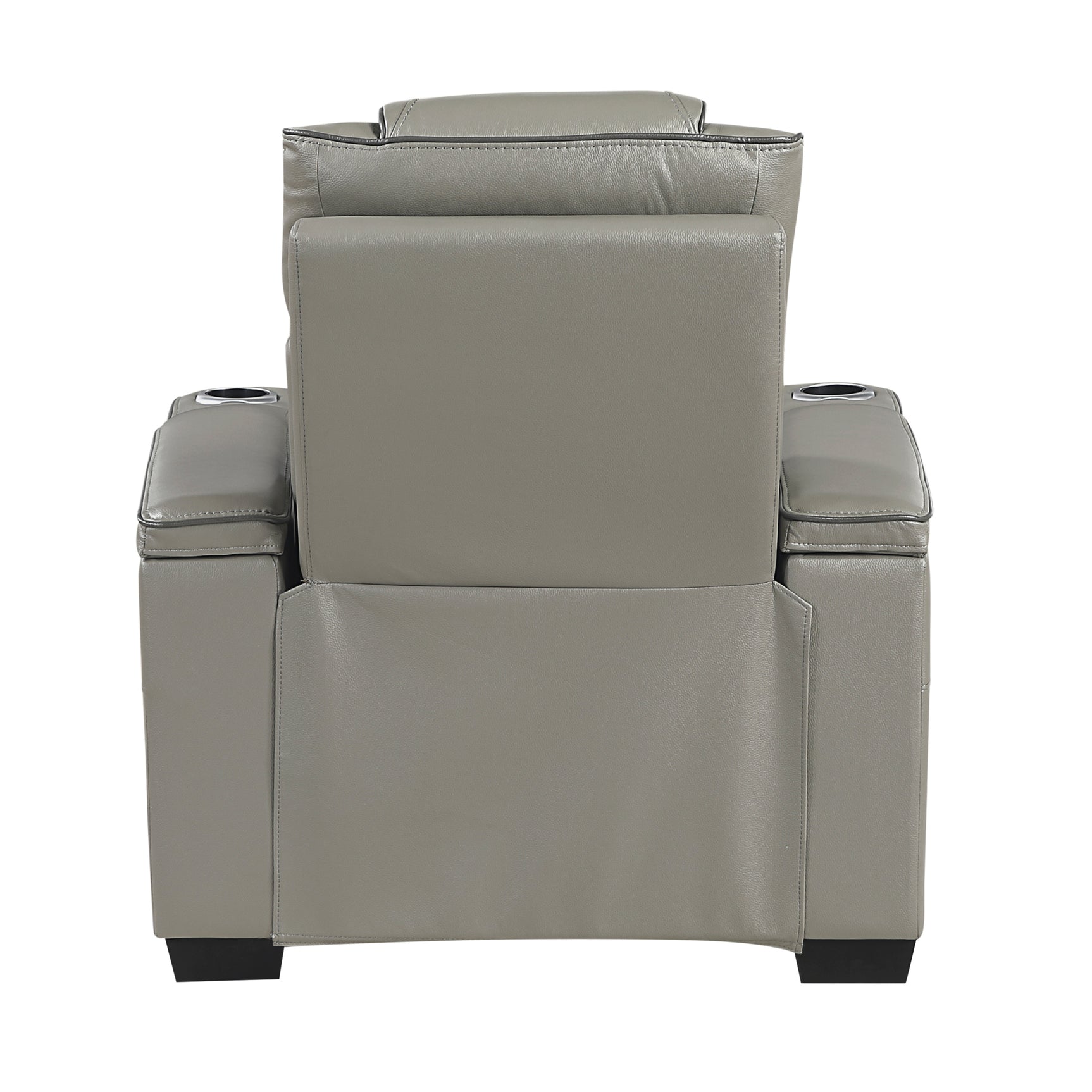 Whiselle Gray Power Reclining Chair - Ornate Home