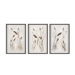 Whispful Thinking Brown/White Wall Art - Ornate Home