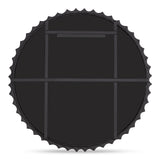 Whitby Aged Brass Mirror - Ornate Home