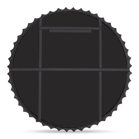 Whitby Aged Brass Mirror - Ornate Home