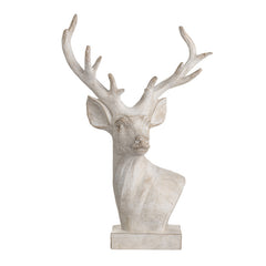 Whitby White Hart Sculpture - Ornate Home