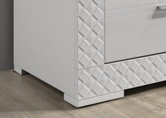 Whitby White Nightstand - Ornate Home