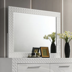 Whitby White Queen 4 Piece Bedroom Set - Ornate Home