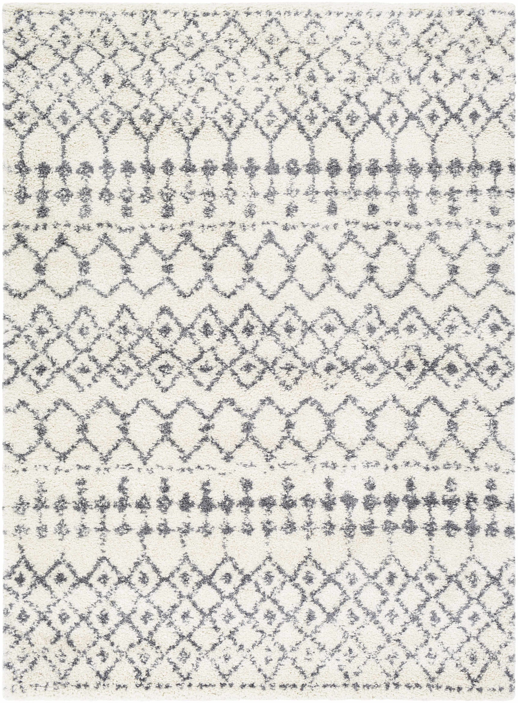 White Gray Navassa Rug - Clearance - Ornate Home