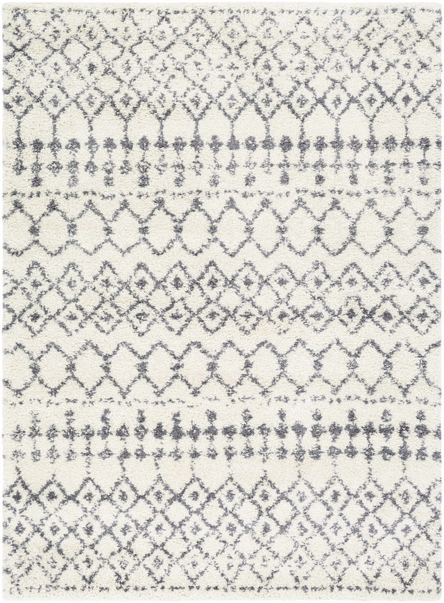 White Gray Navassa Rug - Clearance - Ornate Home