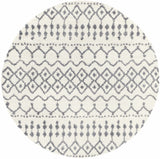 White Gray Navassa Rug - Clearance - Ornate Home