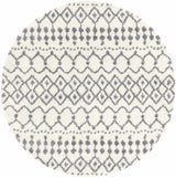 White Gray Navassa Rug - Clearance - Ornate Home