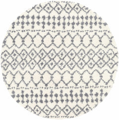 White Gray Navassa Rug - Clearance - Ornate Home