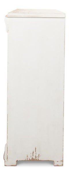 White Swan White Tall Sideboard - Ornate Home