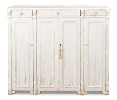 White Swan White Tall Sideboard - Ornate Home