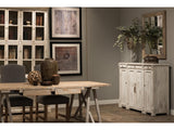 White Swan White Tall Sideboard - Ornate Home