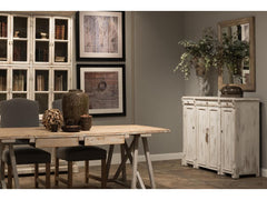 White Swan White Tall Sideboard - Ornate Home
