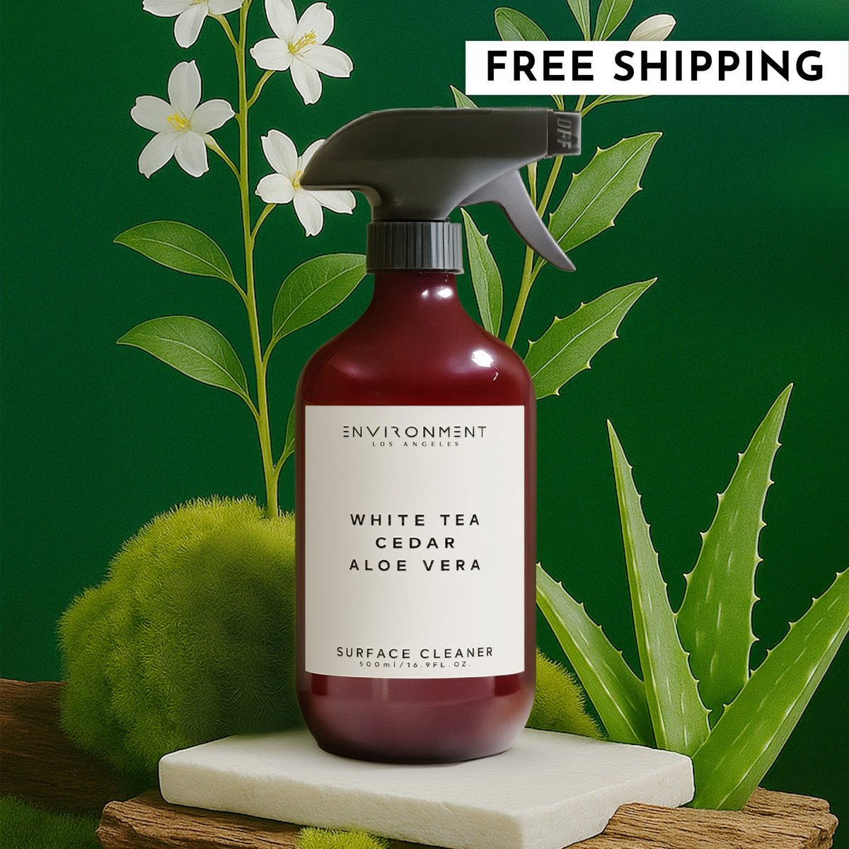 White Tea | Cedar | Aloe Vera Surface Cleaner (Inspired by Westin Hotel®) - Ornate Home