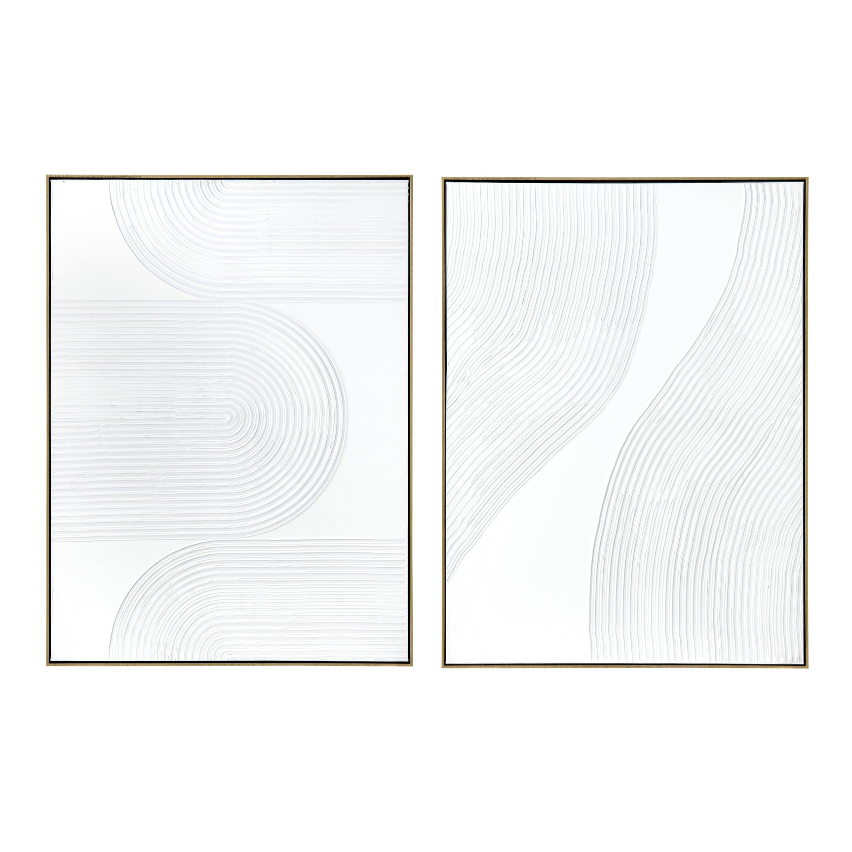 White Ways White Canvas - Ornate Home