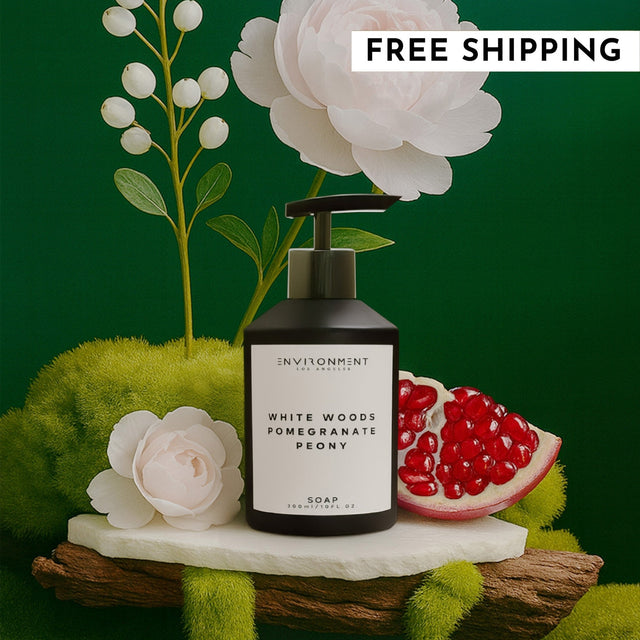 White Woods | Pomegranate | Peony Hand Soap (Inspired by The Aria Hotel®) - Ornate Home