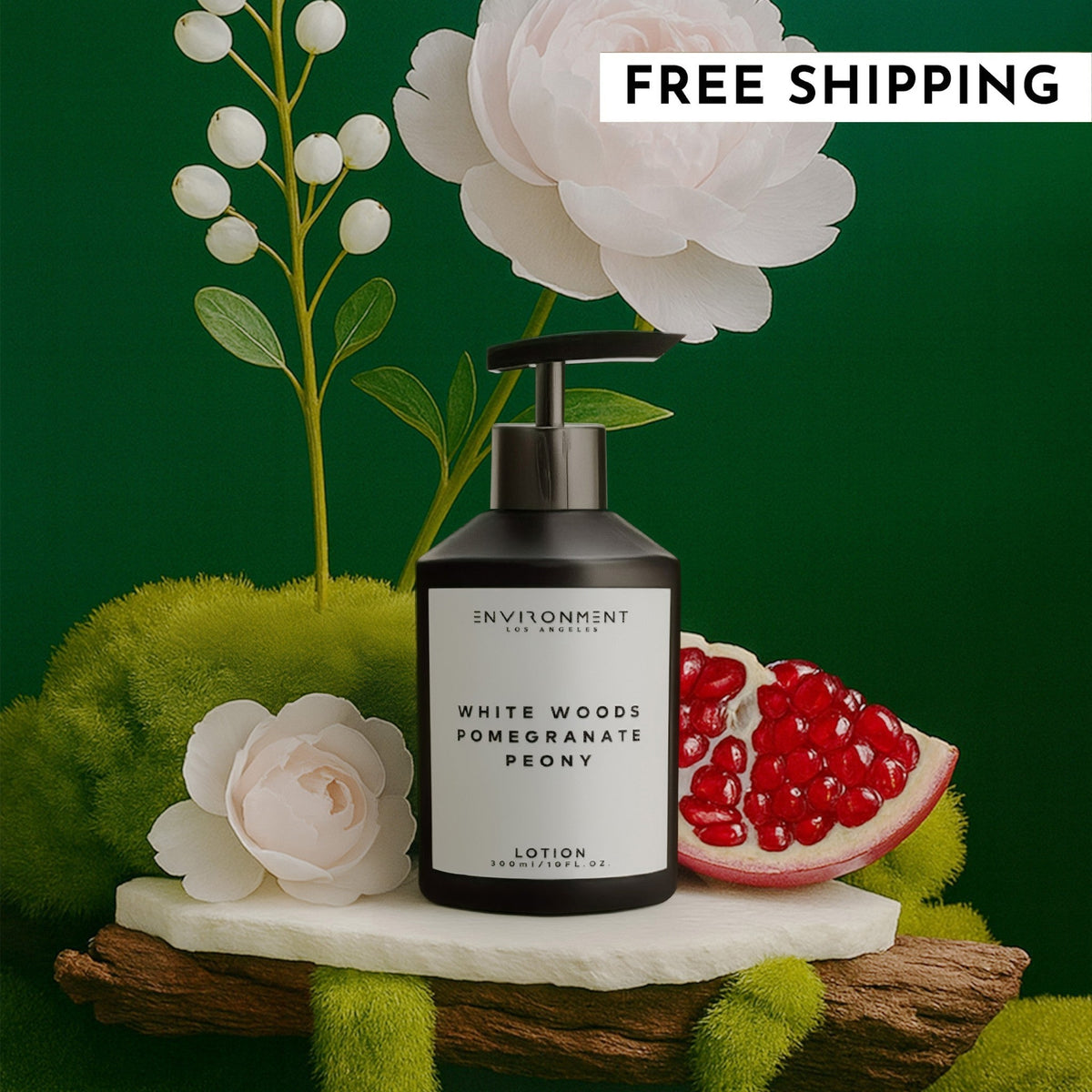 White Woods | Pomegranate | Peony Lotion (Inspired by The Aria Hotel®) - Ornate Home