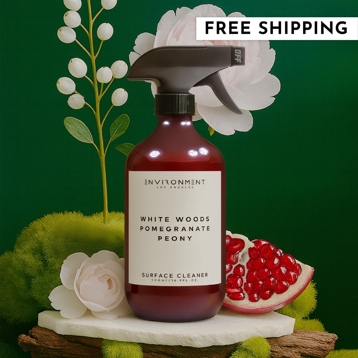 White Woods | Pomegranate | Peony Surface Cleaner (Inspired by The Aria Hotel®) - Ornate Home