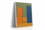 Vibrant Geometric Abstract Canvas Art