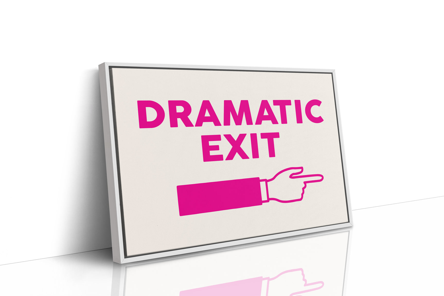 Vivid Escape - Bold Typography Wall Art